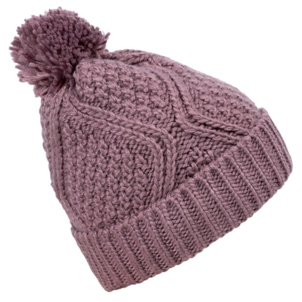 Trespass Women's Zyra Knitted Beanie - Rose Tone