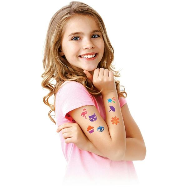 Small World Toys Shimmering Mini Pearl Tattoos - White