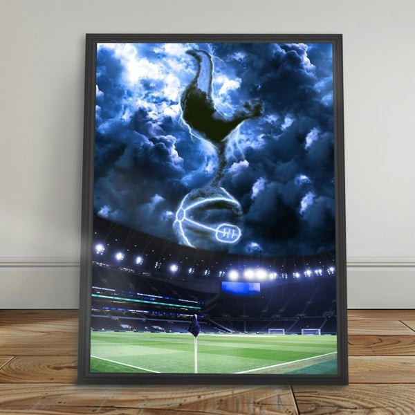 NotNiceThings Tottenham Hotspur Magic Poster - Augmented Reality Art