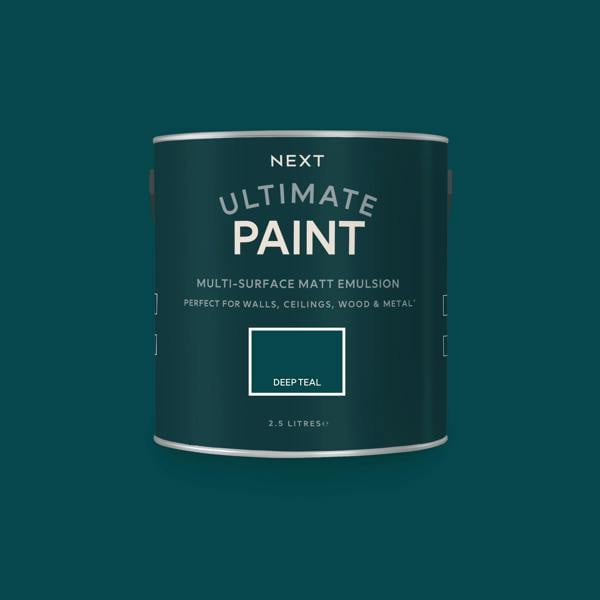 Next Deep Teal Mixed To Order Ultimate Paint 2.5L