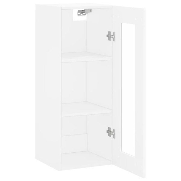 Berkfield Wall Mounted Cabinet White 34.5x34x90 cm