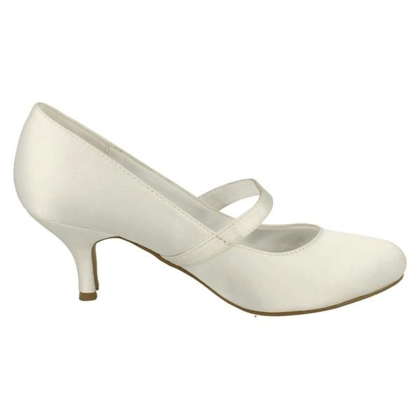 Anne Michelle Ladies Anne Michelle Low Heel Wedding Shoes