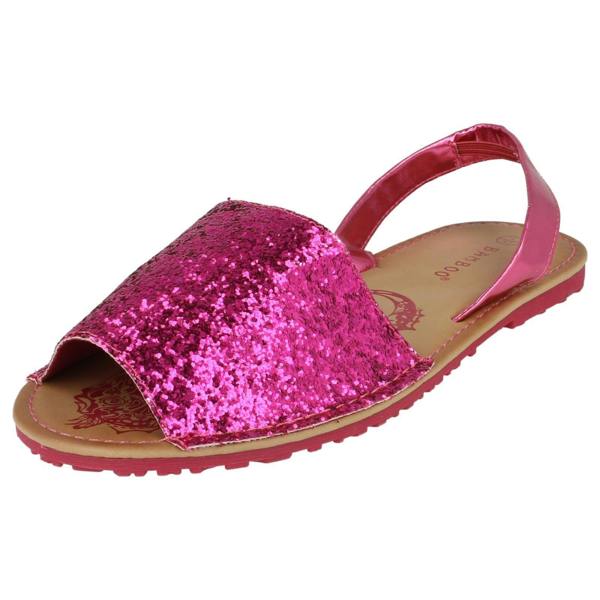 Spot On Girls Spot On Flat Mule Slingback Sandal