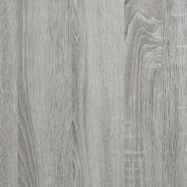 Berkfield Desk Trolley Grey Sonoma 60x45x60 cm Engineered Wood