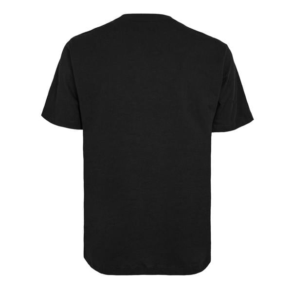 Replay Mens Tonal Logo Jersey Crew Neck T-Shirt - Black - 