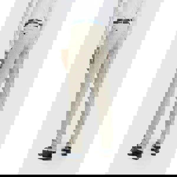 House Of Cavani Thomas - Men’s Grey 3 Piece Wool Blend Tweed Suit