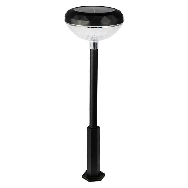 Milagro Tom RGB Solar Bollard IP44 2 pcs