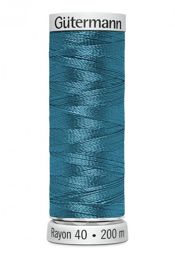 Gutermann No 40 Sulky Rayon Embroidery Thread 200m Rayon Thread Suitable For Embroidery