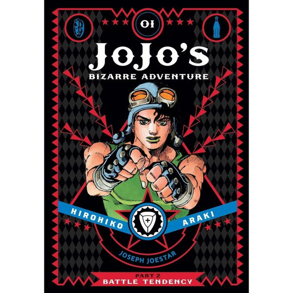 VIZ Media Jojo Bizarre Adventure Part 2 Battle Tendency 4 Books Collection Set