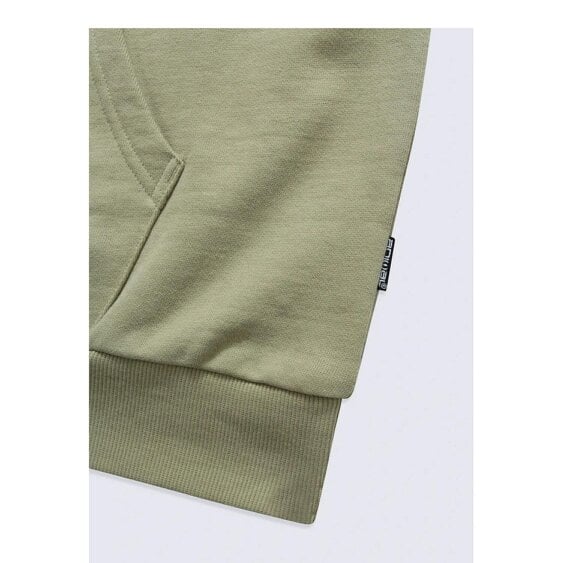 Animal Mens St Ives Cotton Drawstring Hoodie - Khaki Green - Khaki Green - 100% Cotton