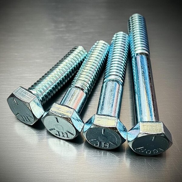 Fixaball UNC 1/2" Hex Bolt Set Screws High Tensile 8.8 Zinc BZP