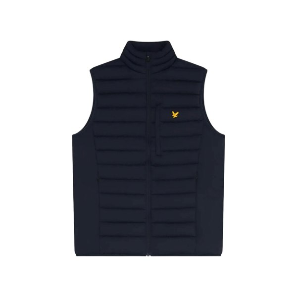 Lyle & Scott Mens Stretch Quilted Sports Gilet - Dark Navy