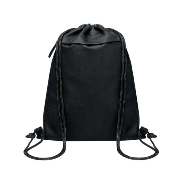 MidOcean RPET Polyester Drawstring Bag - Black - 