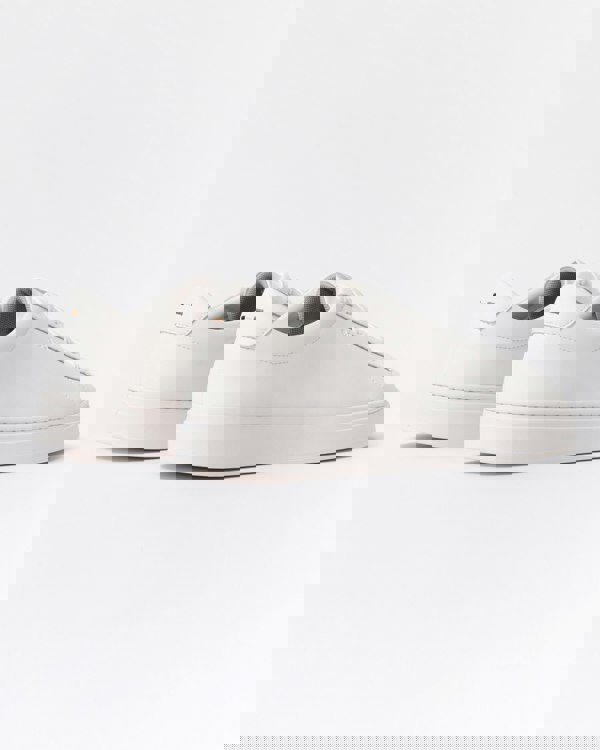 BOSS Orange Mens Kieran Tennis Trainers - White 100 - back