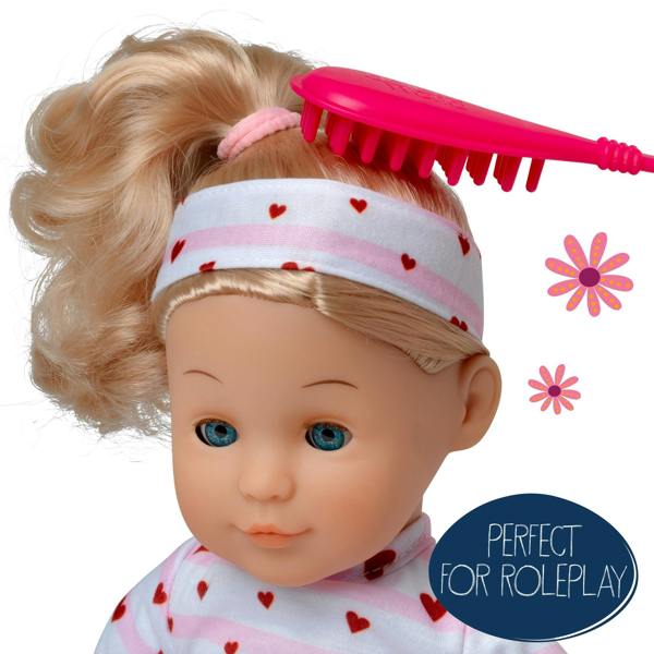 Dolls World Charlotte 36cm Soft Bodied Fashion Doll with Deluxe Outfit - For 18 months+