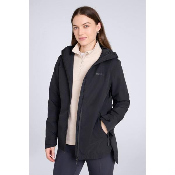 Mountain Warehouse Womens/Ladies Canyon Waterproof Jacket - Black - 