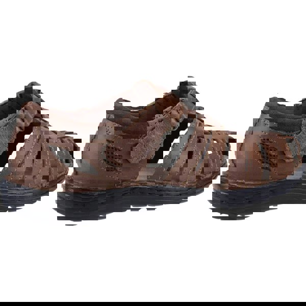 Hush Puppies Albert Leather Men's Tan Sandals