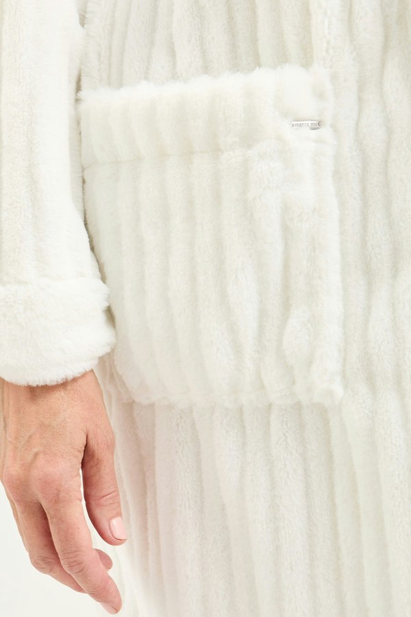 Cloud Dressing Gown in Cream - Wholesale - Robes