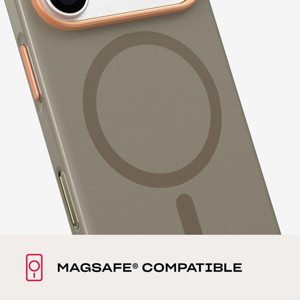 Tech21 Evo Pulse Fauxven Case with MagSafe for iPhone 17/18 Pro 6.3" Espresso - T21-11622