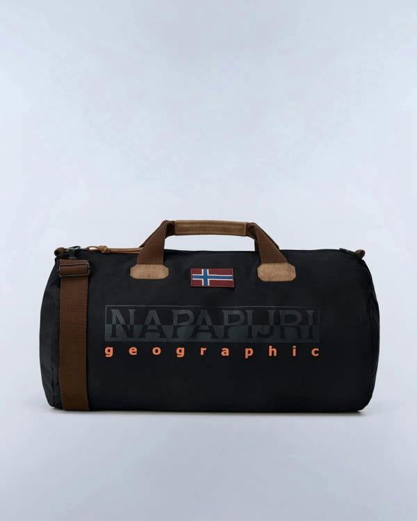Napapijri Bering 3 Duffle Bag - Black Beauty 941 | CHO | Designer Mens Bags