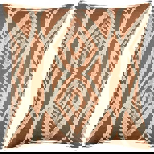 Wylder Cape Ikat Reversible Cushion Cover - Rust