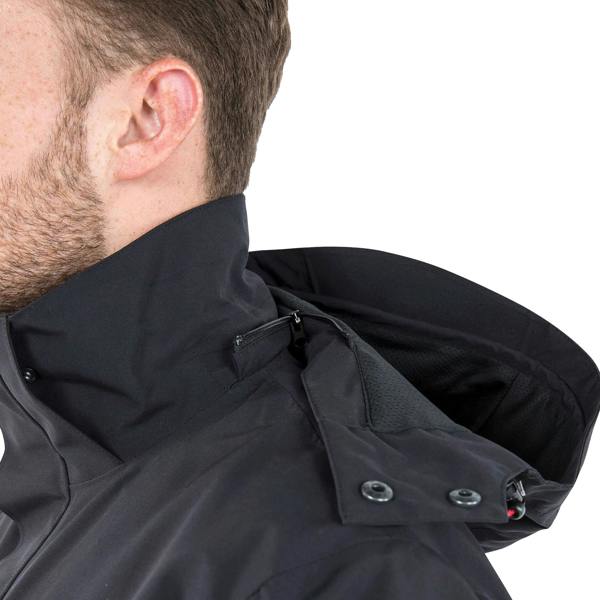 Trespass Mens Oswalt DLX Waterproof Jacket - Black - 