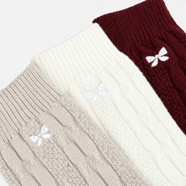 Totes SUPERSOFT ANKLE SOCKS WITH EMBROIDERY Crew Socks Socks   in  Multicoloured