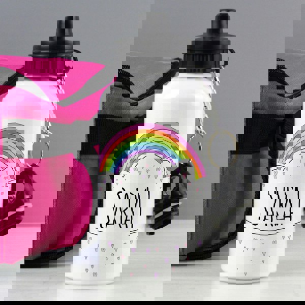 Personalised Memento Company Personalised Rainbow Drinks Bottle
