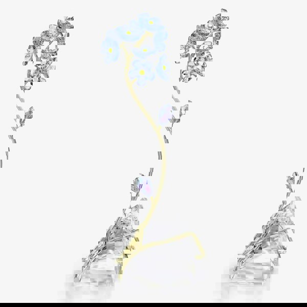 Swarovski Florere Forget Me Not Purple Flower Ornament 5666971