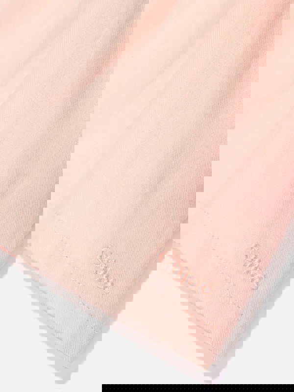 Chloé Girls Organic Cotton Embroidered Dress