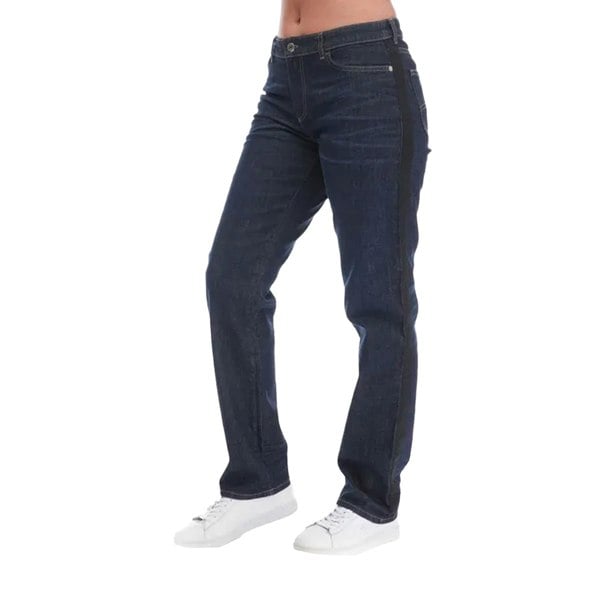 Emporio Armani Womens J15 Regular Jeans - Denim
