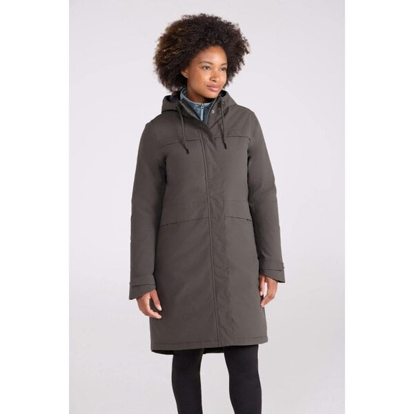 Mountain Warehouse Womens Avery Waterproof Long Length Jacket - Khaki Green