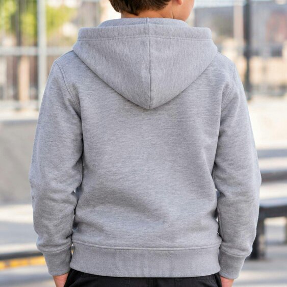 Onomato! Kids' Spider-Man Zip-Up Hoodie Size 6-8 Years Grey