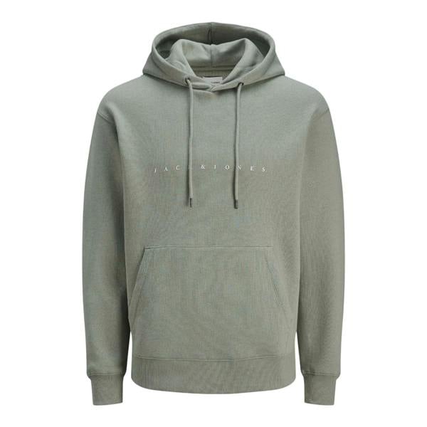 Jack And Jones Mens Star Plus Hoodie - Green - 
