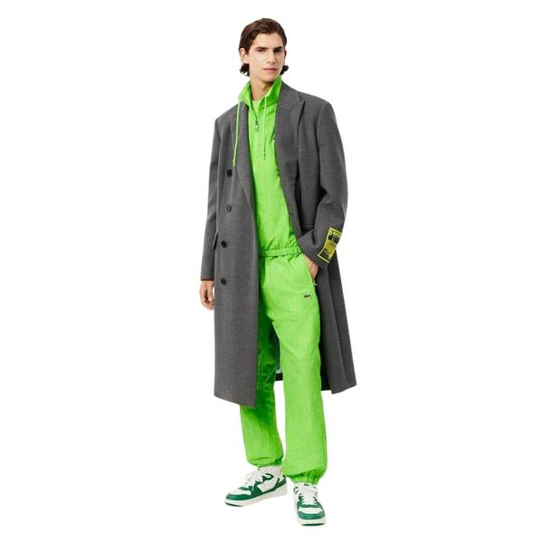 Lacoste Mens Woven Tracksuit Bottoms - Lime Green - 