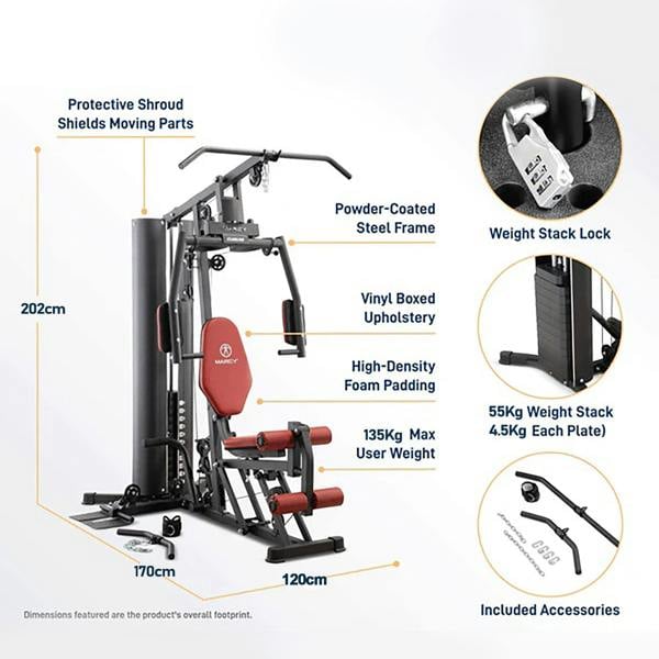 Marcy Multigym 163kg Resistance HG7000