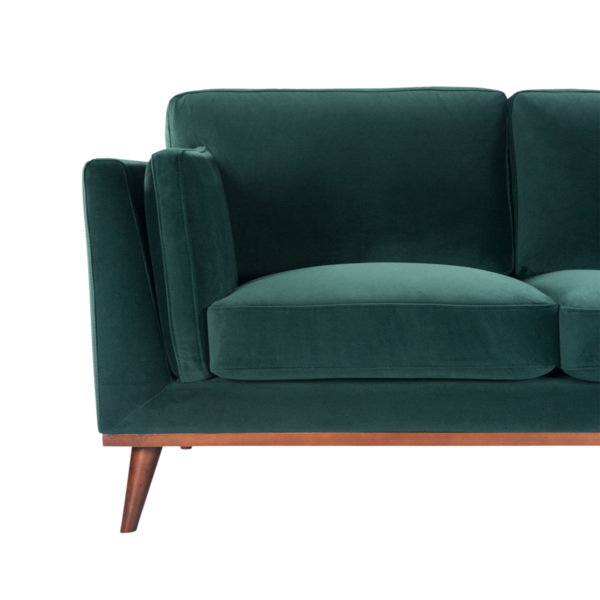 Mickey 2 Seat Sofa - Emerald Green