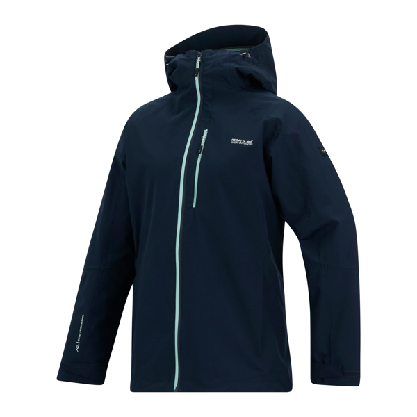 Regatta Women's Birchdale II Waterproof Jacket - Navy Blue / Icy Morn