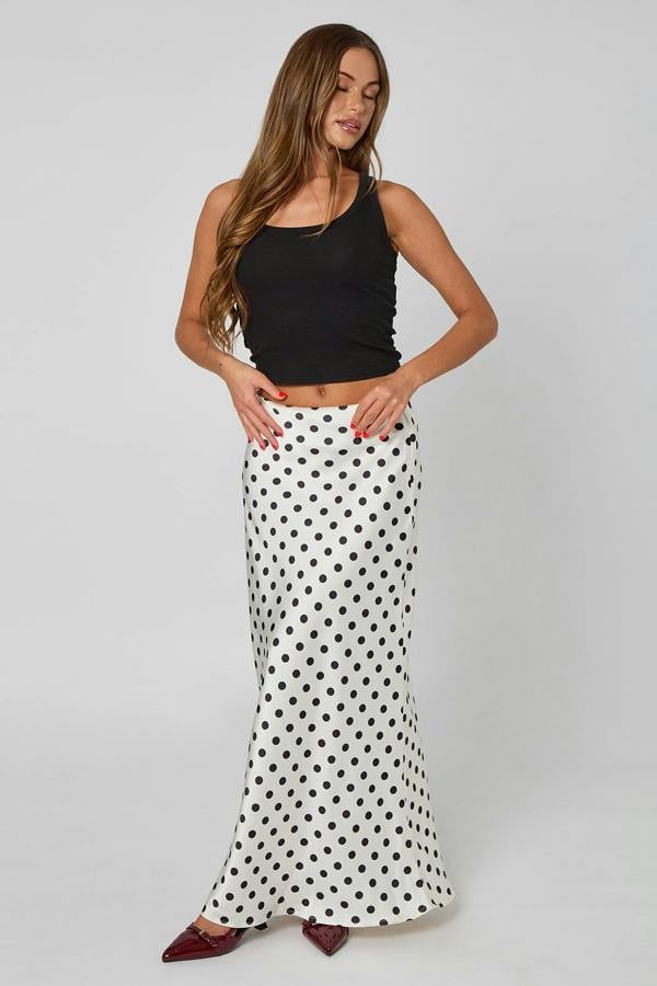 Urban Bliss Spot Maxi Skirt