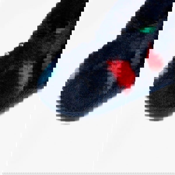 Joules MABELLE Womens Slider Slippers Navy Spot