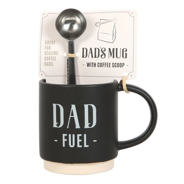 Serano Dad Fuel Mug and Coffee Scoop Clip