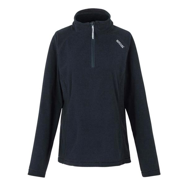 Regatta Great Outdoors Womens/Ladies Montes Half Zip Fleece Top - Navy/Black - 