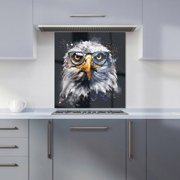 Warren Reed - Designer Eagle In Glasses Splashart Kitchen Splashback