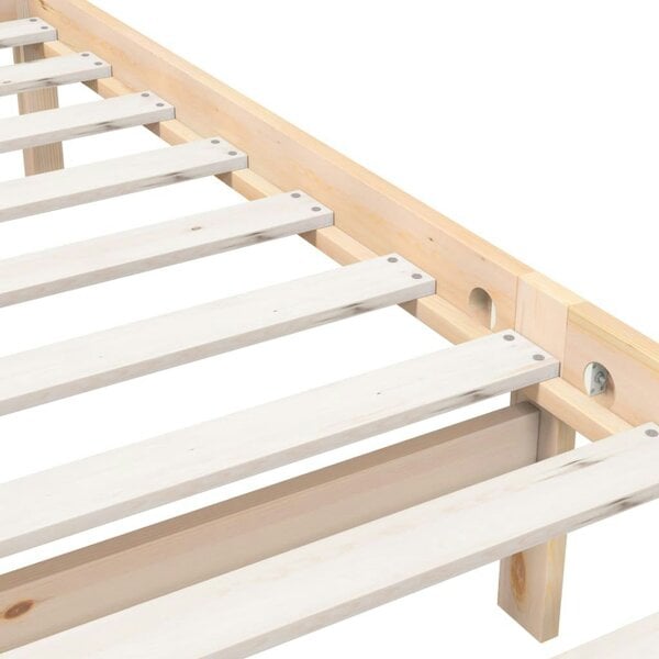 Berkfield Bed Frame 90x190 cm Single Solid Wood