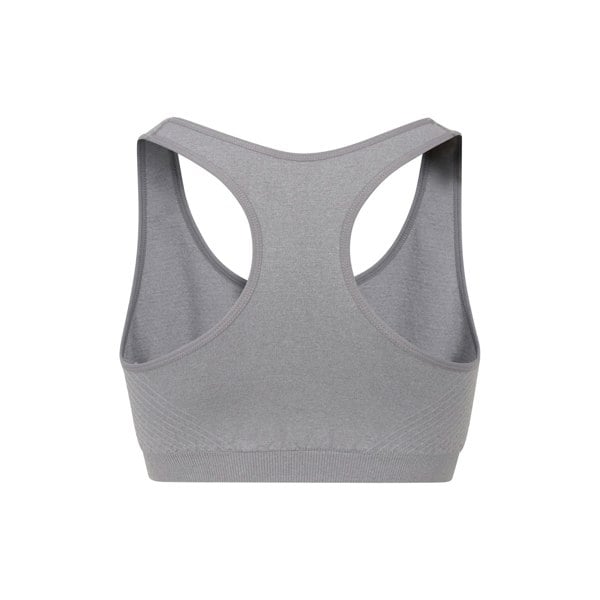 Mountain Warehouse Women's Anti-Chafe Seamless Sports Bra - Grey