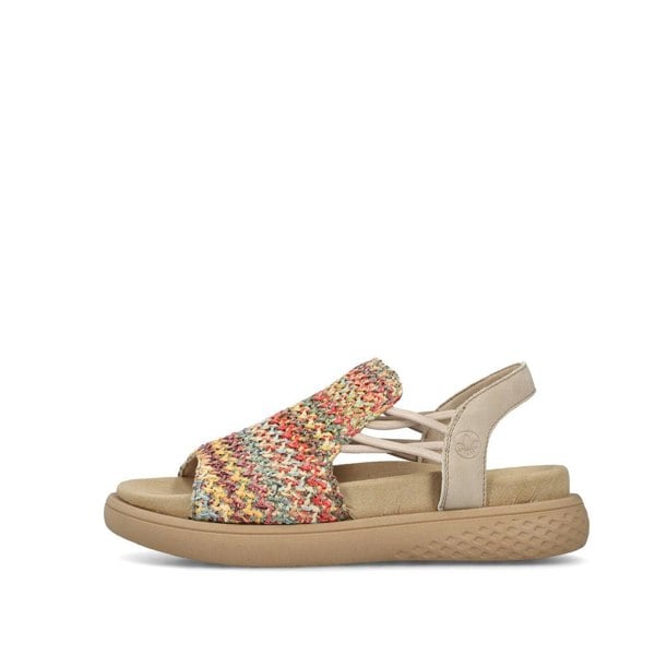 Rieker V1541-90 Womens Sandals - Multi