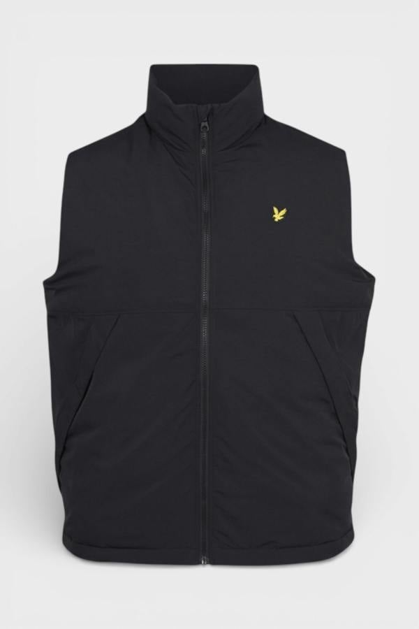 Lyle & Scott Padded Puffer Gilet Jet Black