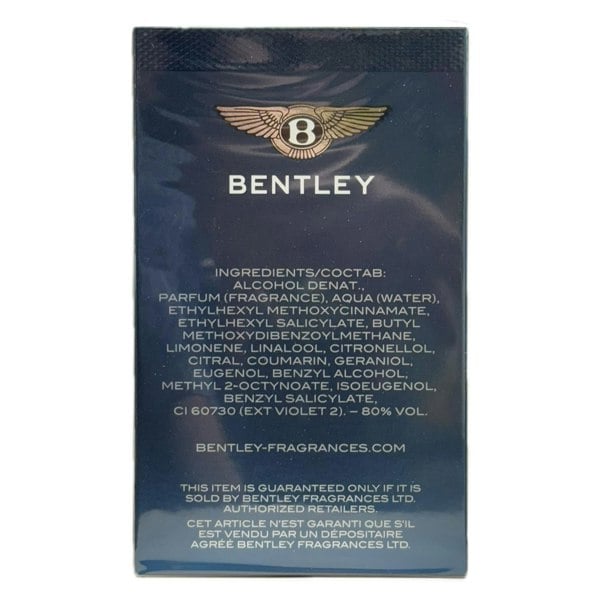 Bentley for Men Azure Eau de Toilette 100ml Spray