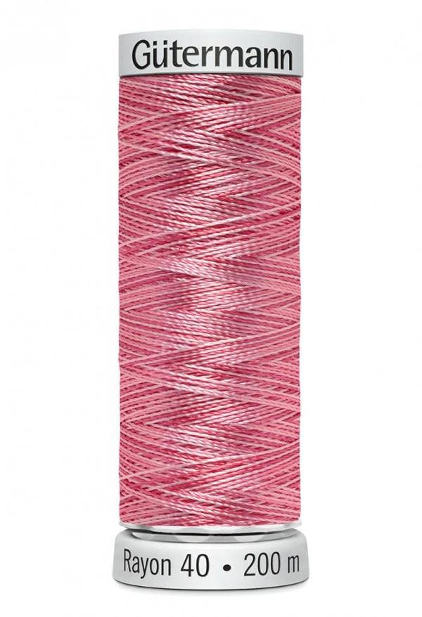 Gutermann No 40 Sulky Rayon Embroidery Thread 200m Rayon Thread Suitable For Embroidery