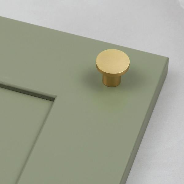 Handle & Home 25mm Brushed Brass Knob